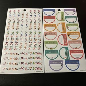 HAPPY PLANNER animal themed sticker sheets